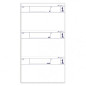 Comande generiche - Blocco 25/25 fogli autoricalcante 3 tagliandi - 14,5x7,5 cm