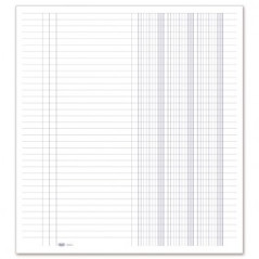 Registro 3 colonne 1 facc 200pg 31x24,5 Cm