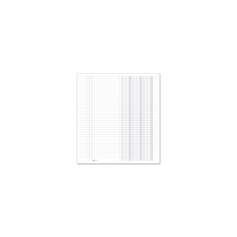 Registro 3 colonne 1 facc 200pg 31x24,5 Cm