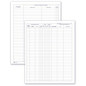 Registro Noleggio Auto 49pg Num 31x24,5 Cm