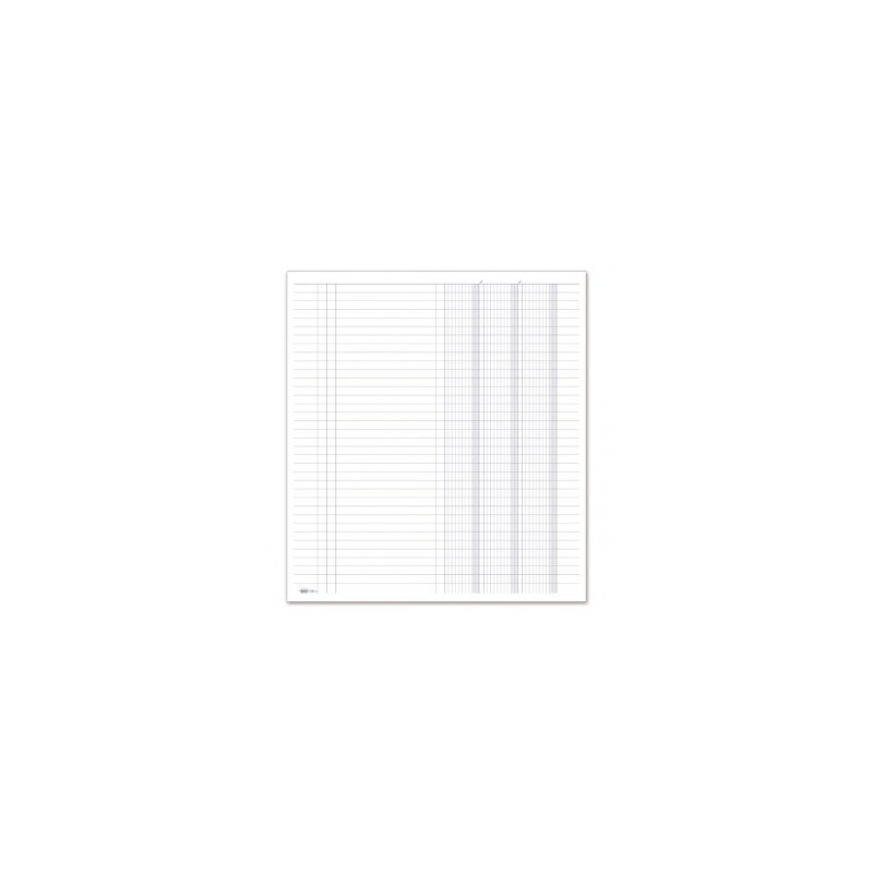 Registro Inventario 96pg 31x24,5 Cm