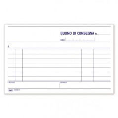 Buoni di consegna - Blocco 100 fogli -10x16,8 cm