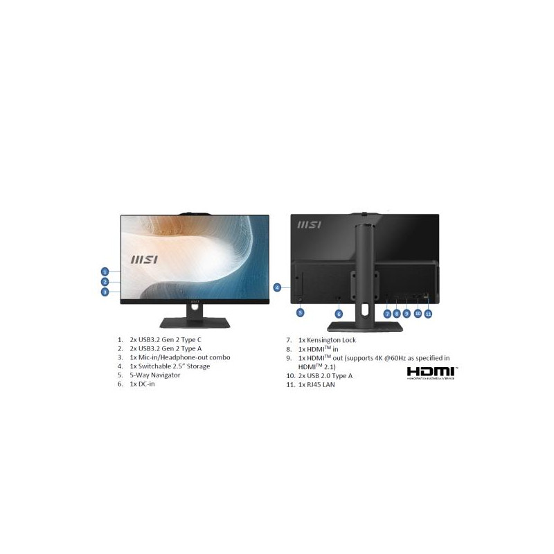 MODERN AM272P 1M-1436EU Core5, RAM 16 GB, SSD , 27 ''