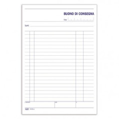 Buoni di consegna - Blocco 100 fogli - 21,5x14,8 cm