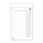 Comande a righe - Blocco 25/25 fogli autoricalcante - 16,8x10 cm