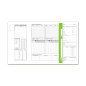 Cartellina matricolare dipendenti con tasca prestampata - cartoncino avorio - 32,5x25,5 cm