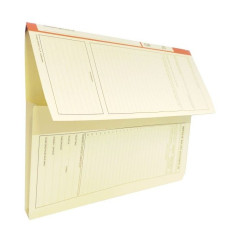 Cartelline con tasca prestampata per Dichiarazioni IVA - cartoncino - 25,5x32,5 cm