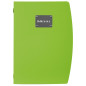Porta Menu' A4-24x34cm Verde Rio con 1 Inserto Doppio