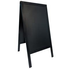 Lavagna Nera a Cavalletto 69x125cm Sandwich Securit