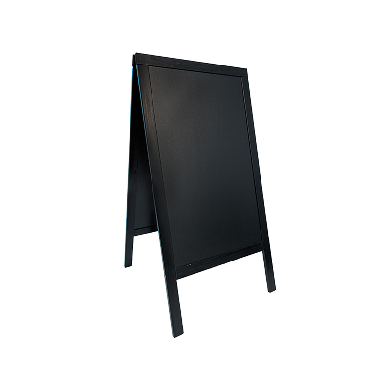 Lavagna Nera a Cavalletto 69x125cm Sandwich Securit