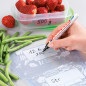 Marcatore permanente per freezer 8000 - punta tonda - 1 mm - nero
