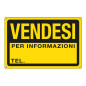 Cartello segnalatore - 30x20 cm - VENDESI - PPL