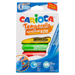 Astuccio 6 Tempere Temperello - Colori Assortiti
