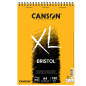Blocco da disegno collato lato corto XL BRISTOL - Formato A4 - 50 Fogli da 180 gr