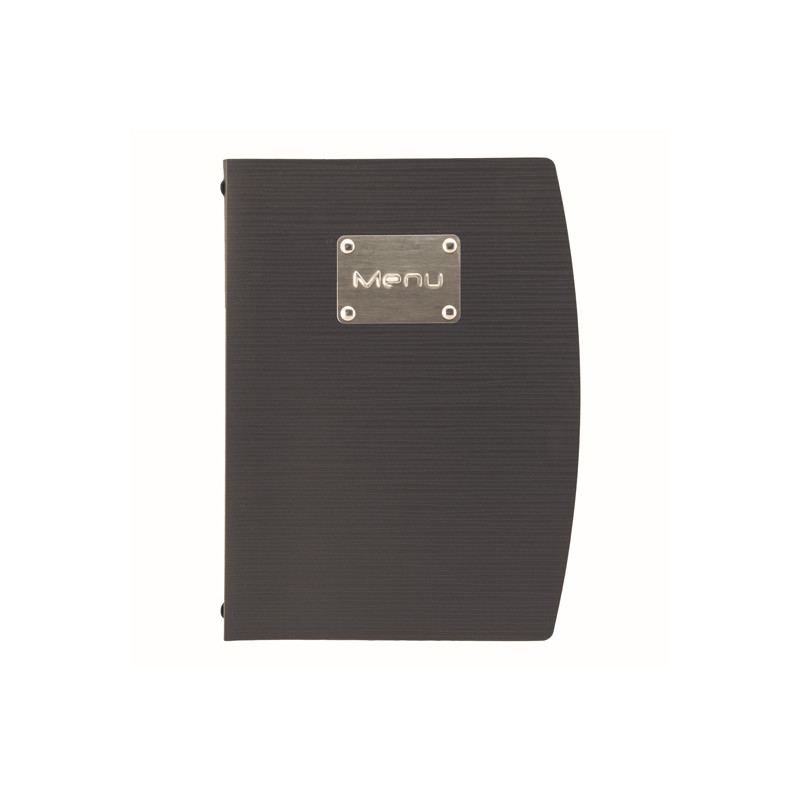 Portamenu' A5-18x23,5cm Nero RIO con 1 INSERTO DOPPIO
