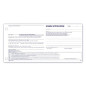 Schede di notificazione persone alloggiate con consenso privacy - Snap out a 2 copie autoricalcanti - 10x23 cm