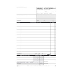 Documento di trasporto - Snap out triplice copia autoricalcante - 31x21 cm