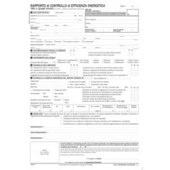 Rapporto di controllo di efficienza energetica Tipo 1 dei gruppi termici (Allegato II) Emilia Romagna