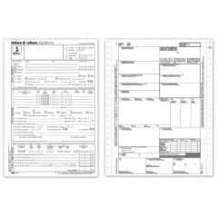 Lettera di vettura internazionale (CMR) - Modulo continuo 5 fogli autoricalcante - 12"x24 cm