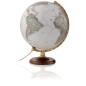 Mappamondo luminoso - Globo Gold Executive - diametro 30 cm - cartografia antichizzata - scritte in italiano