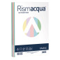 Carta RISMACQUA - Formato A4 - 90gr - Confezione da 300 Fogli Mix 5 Colori