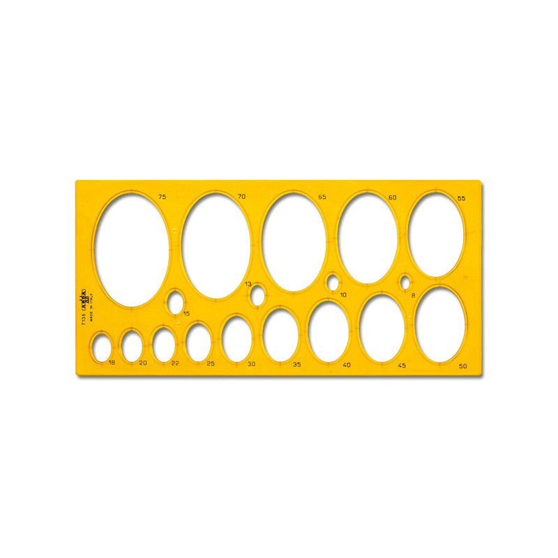 Maschera Ellissi da 8 a 75mm - Codice 7135