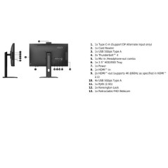 MODERN AM273QP AI 1UM-417EU CoreUltra 7, RAM 16 GB, SSD , 27 ''