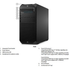 Z4 G5 Workstation AI W3-2525, RAM 64 GB, SSD 1.024 GB